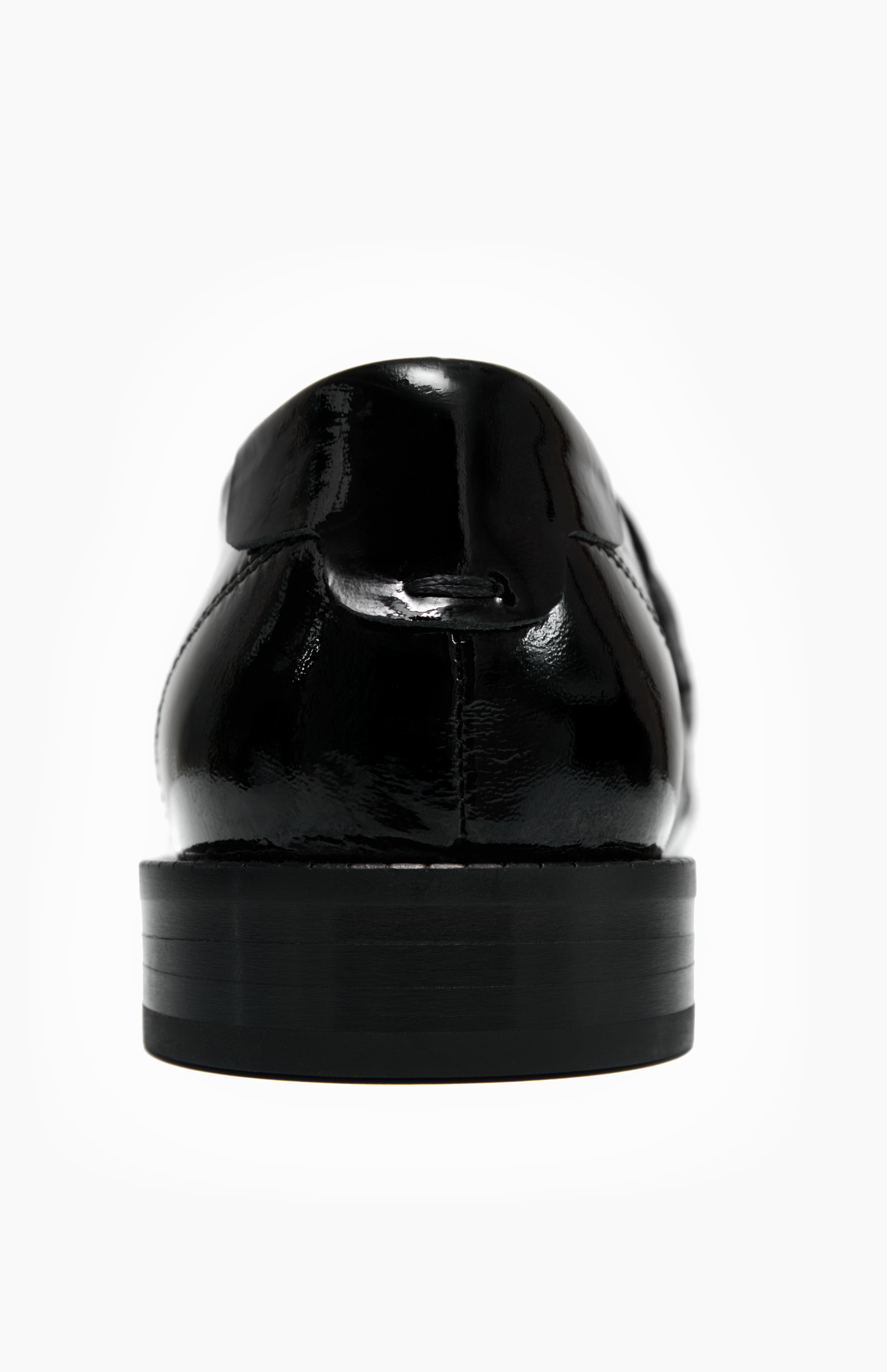 GRETA GLOSSY BLACK