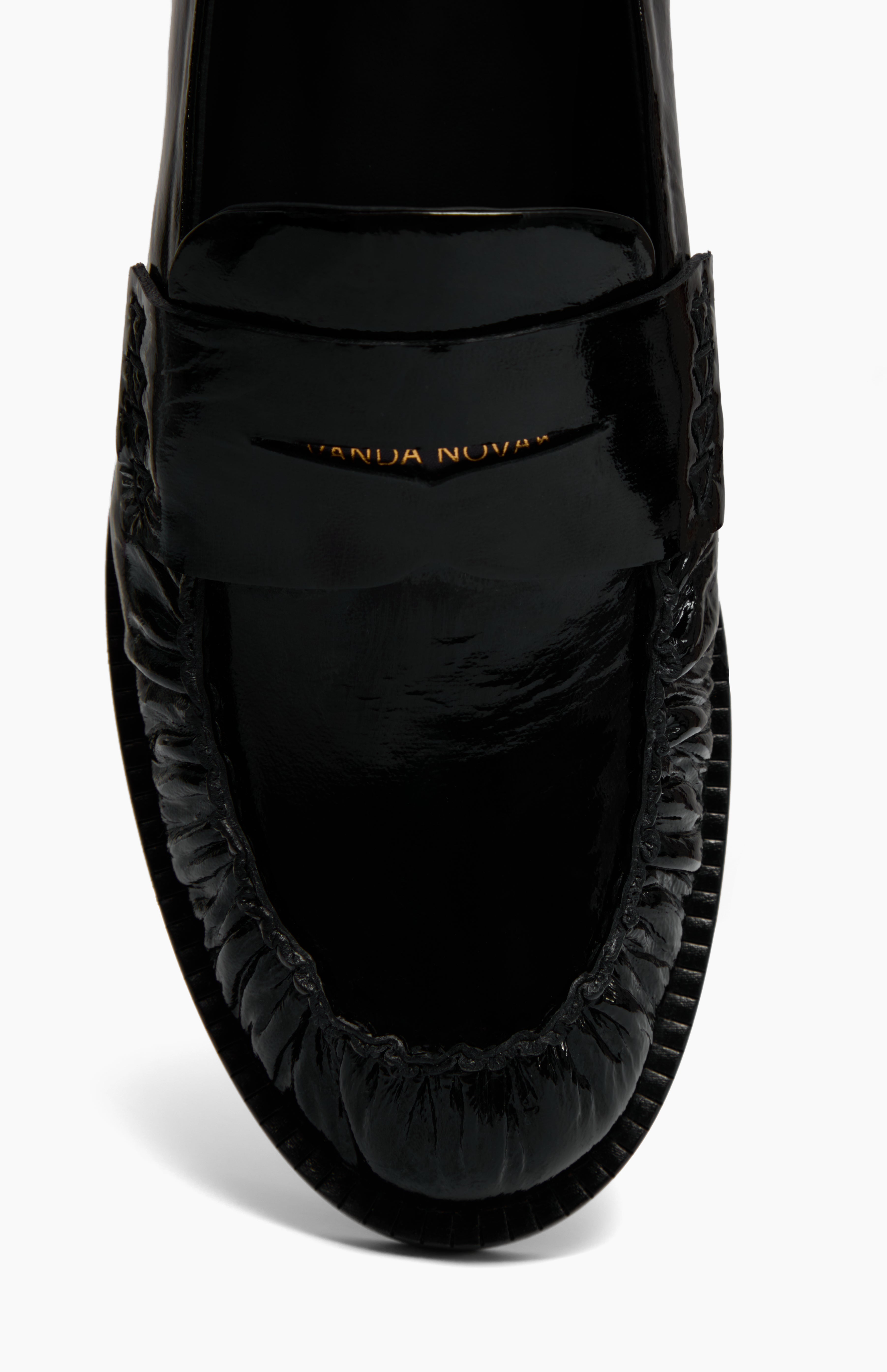 GRETA GLOSSY BLACK